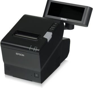 A fast thermal receipt printer with integrated peripheral controller, designed to work with the web.